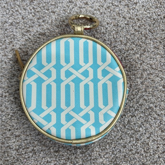 Spartina 449 Pineapple Zipper Pouch Bag Coin Purse Summer Beachy - Picture 6 of 6